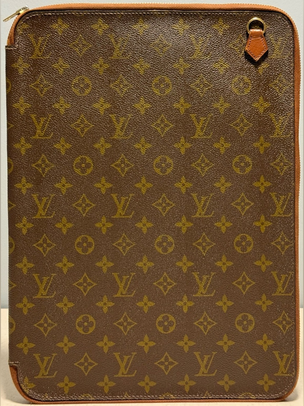 Louis Vuitton Vintage Poche Documents Portfolio Monogram Canvas
